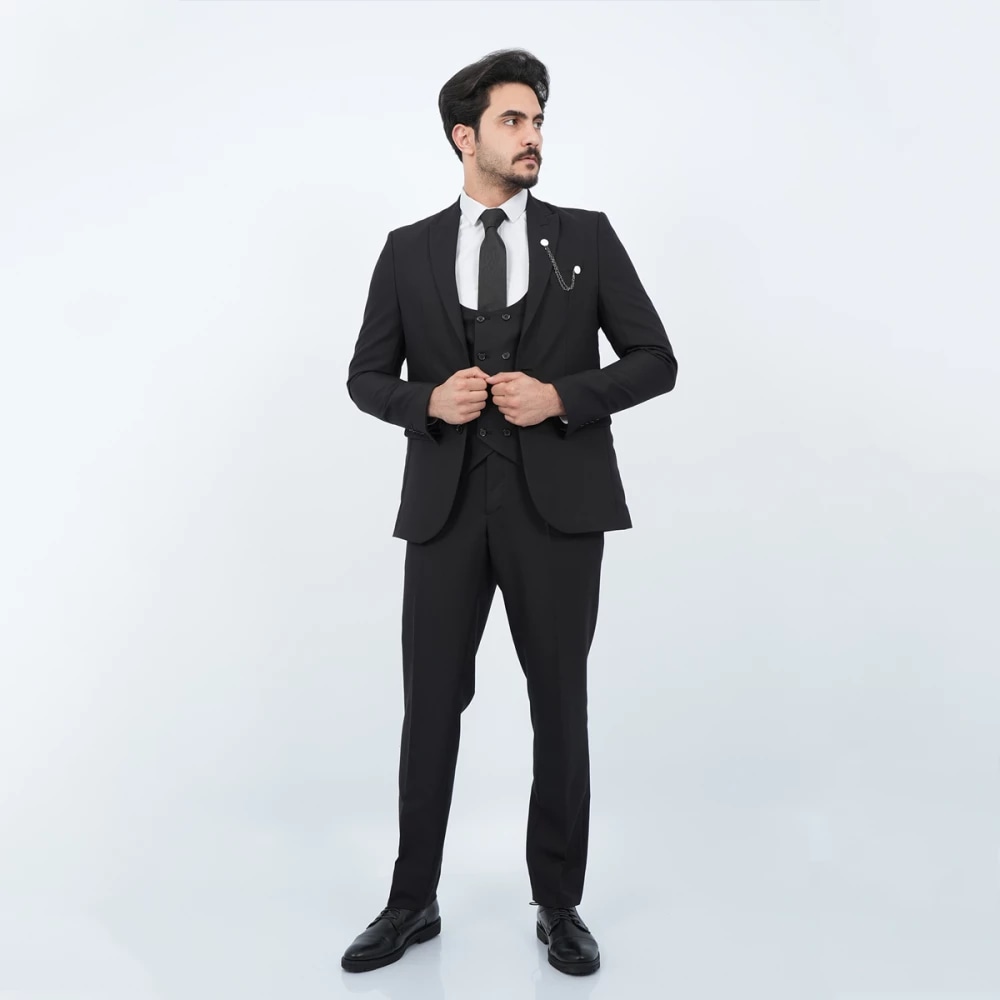 COSTUME FANTAISIE 3P — Noir