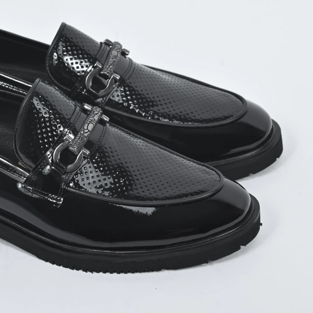 CHAUSSURE VERNIS — Noir