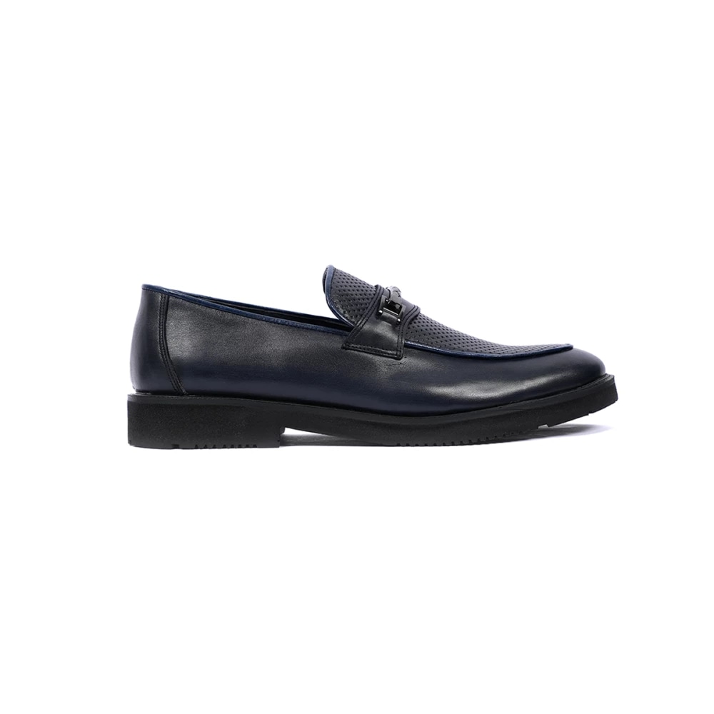 MOCASSIN CHIC — Bleu