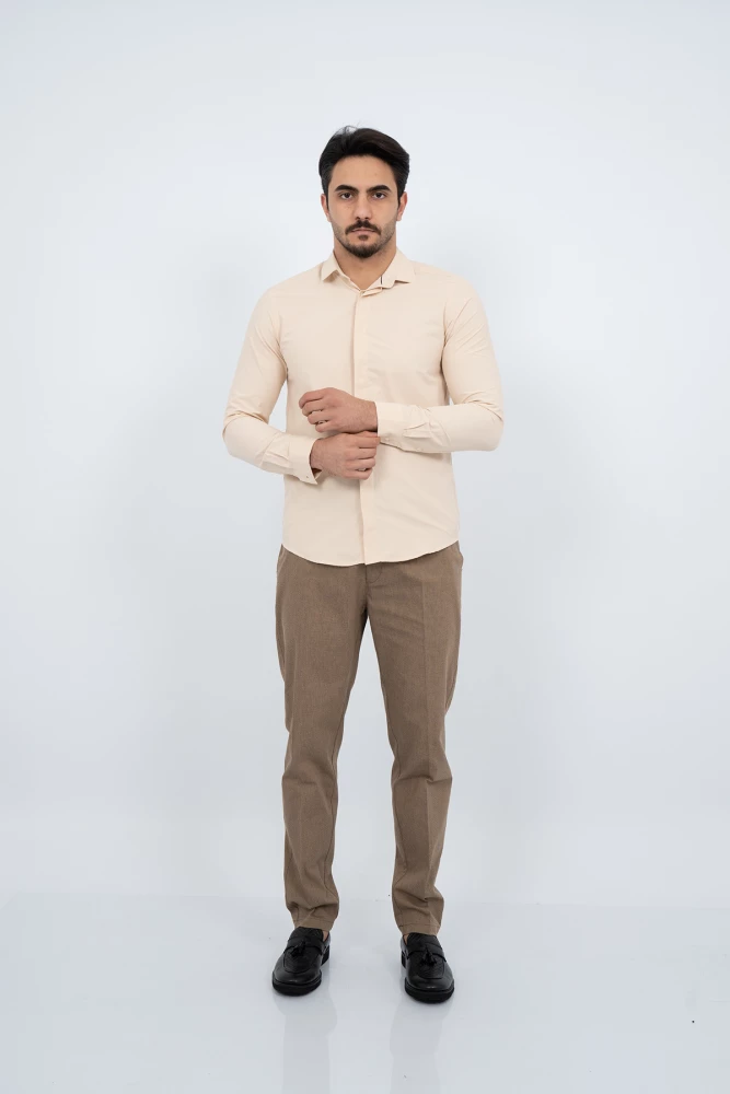 CHEMISE NORMALE REGULAR FIT POPLIME