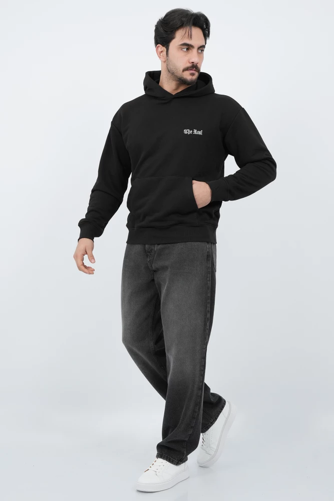 SWEAT SHIRT AVEC CAPUCHE ANIMATION EN DOS