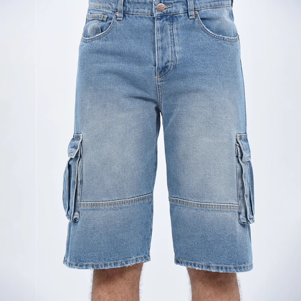 SHORT DENIM CARGO
