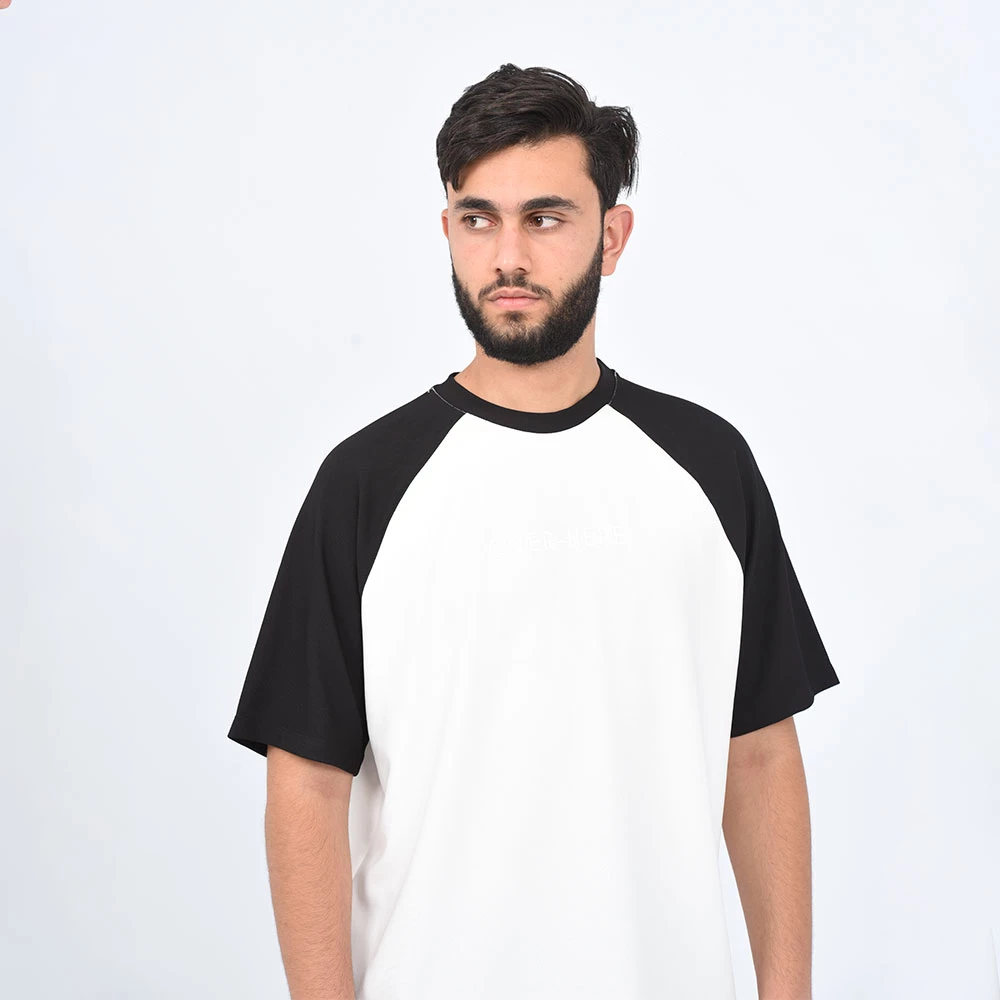 T-SHIRT MC BICOLORE OVRSIZE