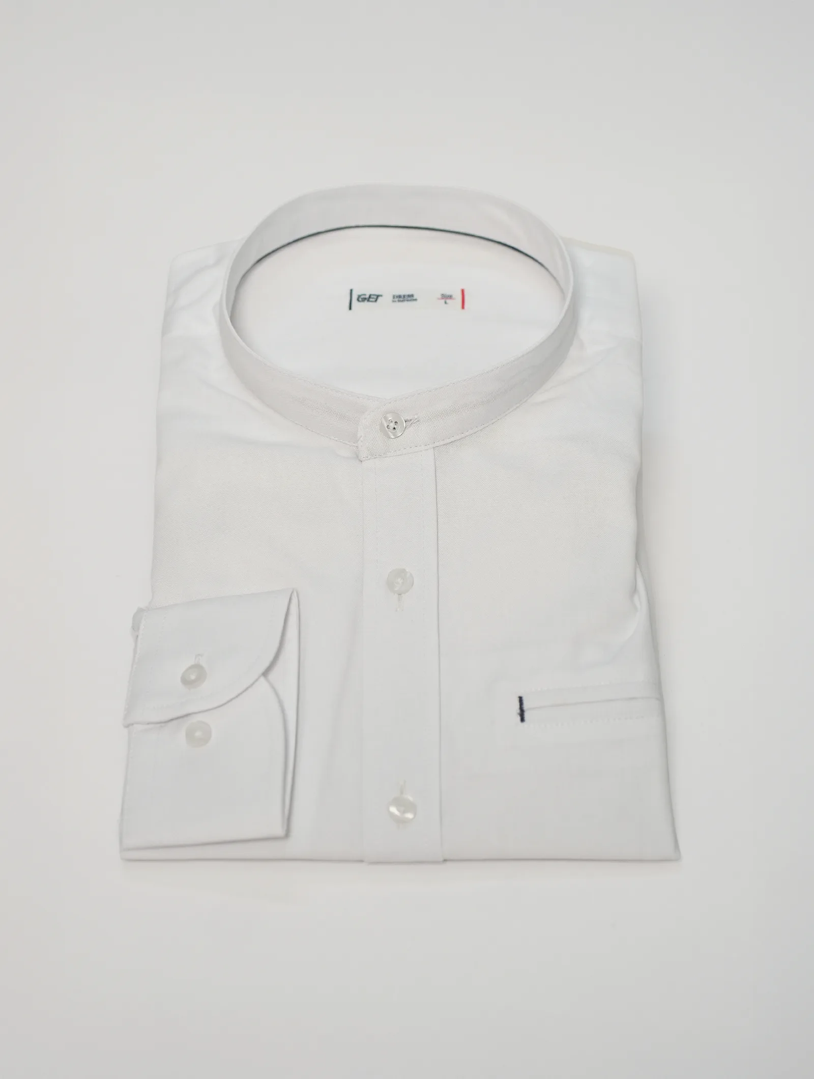 CHEMISE BASIC COL MAO