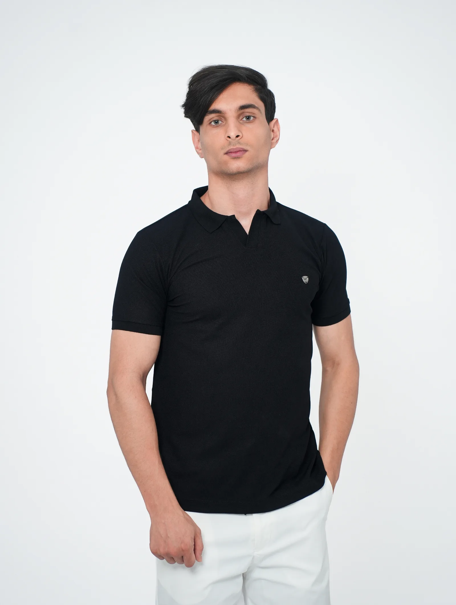 POLO BASIC COL OUVERT